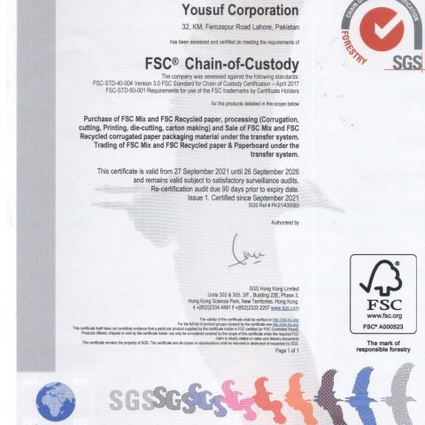 FSC SGS Expiry 26 Sep 2026